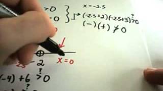 Solving Quadratic Inequalities - More Examples