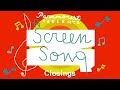 Paramount S Screen Songs Closings