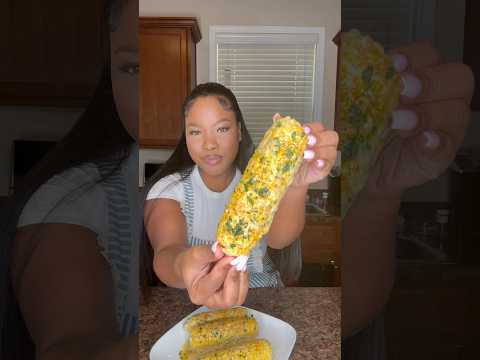 Creamy corn on the cob 🌽