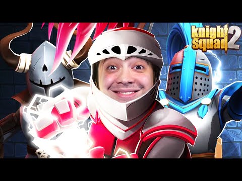 alanzoka jogando Knight Squad 2 com os amigos na noitada