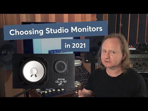 Choosing the Best Studio Monitors in 2021