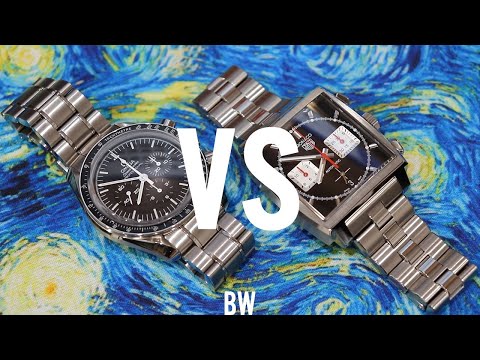 Tag Heuer Monaco vs Omega Speedmaster Professional