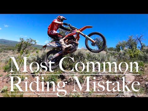 The Most Common Dirt Bike Trail Riding Mistake!