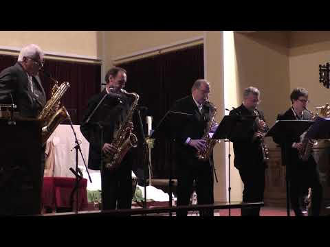 Bundesbahnmusik Linz-Saxofonquintett-Oh du Fröhliche