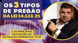 Os 3 tipos de Pregão na Nova Lei de Licitações