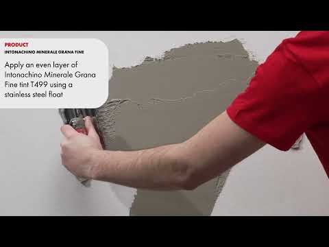 Limewash Effect, with Intonachino Minerale Grana Fine