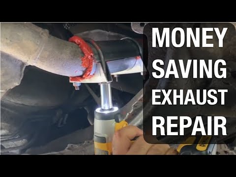 MONEY SAVING DIY EXHAUST REPAIR