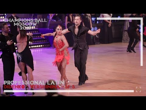 Vitaliy Didenko - Viktoriya Vershinina, RUS | 2019 Champions' Ball Moscow - WDC Pro Latin - SF Sam