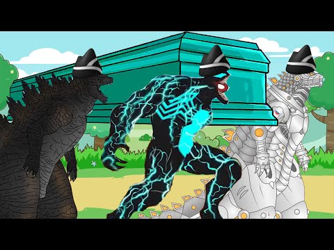 GODZILLA, GODZILLA EARTH vs  MECHAGODZILLA, VENOM   ANIMATION