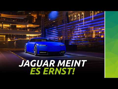 Erste Ausfahrt im Jaguar der Zukunft: Concept Type 00