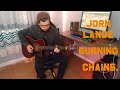 Jorn Lande - Burning Chains. Eletric and Acoustic Guitar Cover.