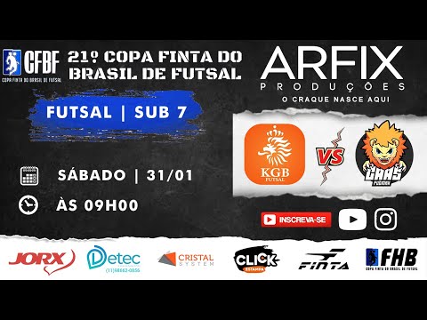 KGB x CAAS  | FUTSAL - SUB 7
