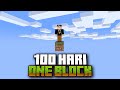 100 Hari Di Minecraft Tapi One Block Only Part 1