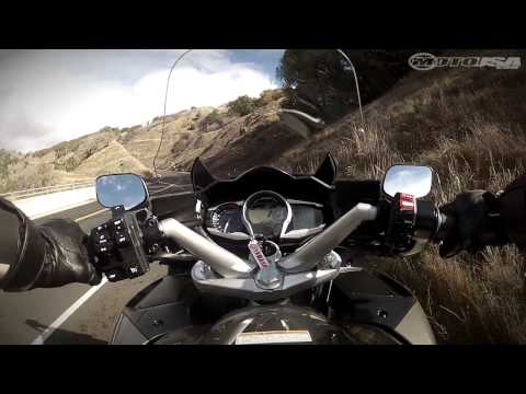 MotoUSA First Ride video aboard the 2013 Yamaha FJR1300A
