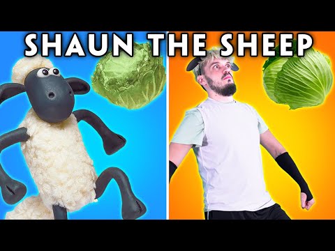 SHAUN THE SHEEP WITH ZERO BUDGET - Takeaway | Shaun The Sheep Funny Animated Parody