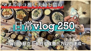 《休日&日常vlog》vo.250⭐︎毎日vlog！今週の献立などなど♪