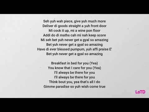 Vybz Kartel ft. Stefflon Don - Amazing lyrics