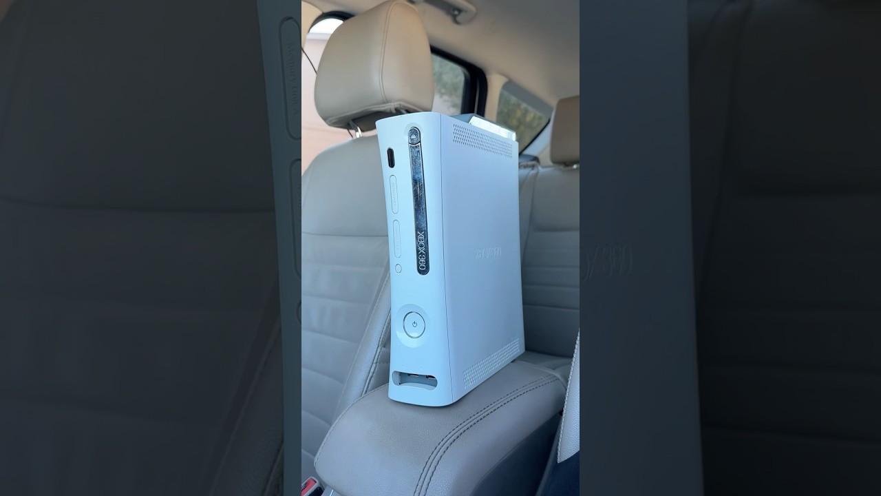 XBOX 360 launch in the car ✨ #asmr #xbox #xbox360 #startup #retrogaming #gaming #xboxone #microsoft