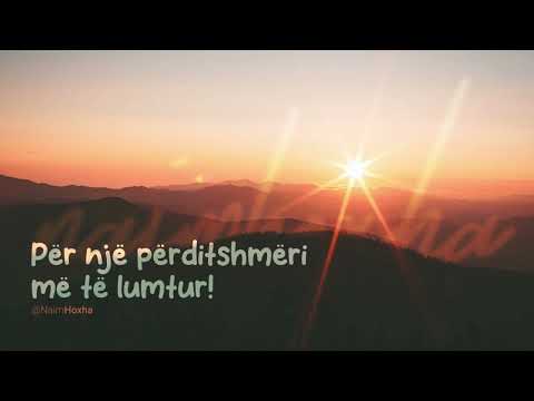 PËR NJË PËRDITSHMËRI MË TË LUMTUR!