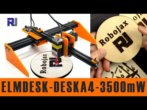 , title : 'Review of ELMDESK DESKA4 3500mW EleksMaker Laser Engraver - Banggood'