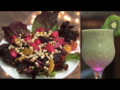 Ruchi Vismayam l EP - 22 Roasted Beetroot Salad & Kiwi smoothie | Mazhavil Manorama