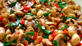 How to cook mushrooms | How to cook mushrooms properly | Garlic Mushrooms recipe