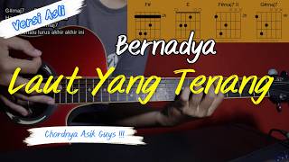 Download lagu Laut Yang Tenang (Bernadya) Original Version Tutorial mp3