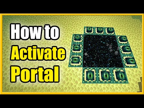 How to Activate End Portal in Minecraft Bedrock (Best Tutorial)