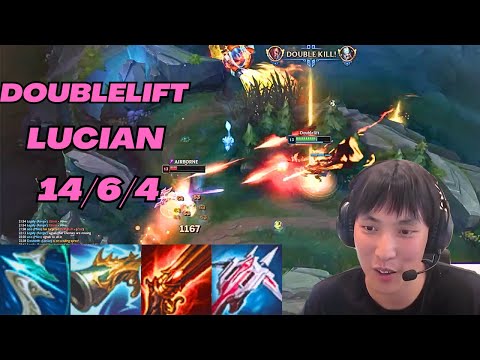 DOUBLELIFT PLAYS LUCIAN VS EZREAL ADC |NA MASTER PATCH 13.11| [League of Legends] Full Gameplay