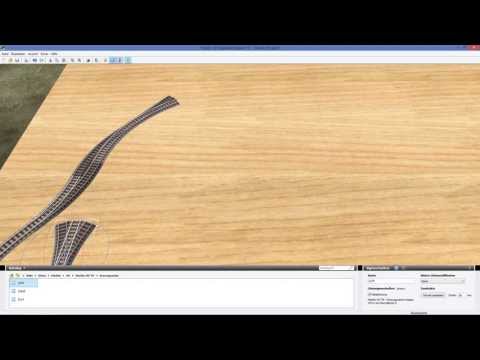 Eisenbahnplaner - Tutorial für Kinder (Teil 1 - neues Projekt, Schienen)