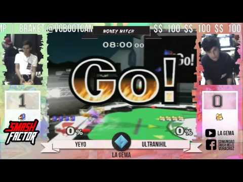 SF5 SSBM MoneyMatch Yeyo (Falco,Falcon) vs UltraNihil (Fox,Falcon)