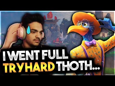 FINE. I Went FULL TRYHARD Thoth... - Ranked Joust - Smite