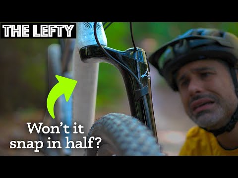 Why The One-Legged 'Lefty' Bicycle Fork is So Strong!