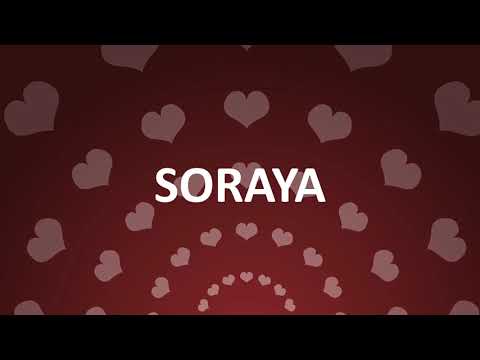 HAPPY BIRTHDAY SORAYA