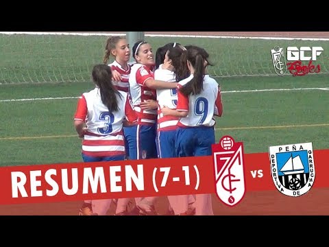 Granada CF Femenino 'B' 7-1 PD Garrucha | Resumen del partido [HD]
