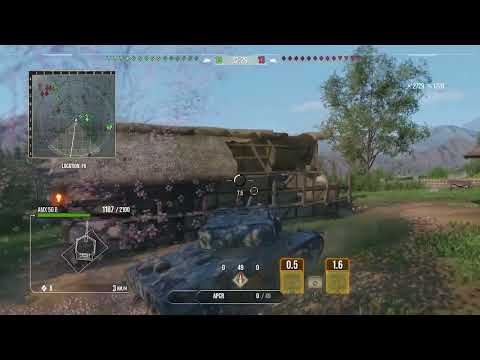 Wot Console AMX 50b 9.4K Direct Damage