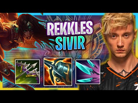 REKKLES PLAYS HIS ICONIC SIVIR! | FNC Rekkles Plays Sivir ADC vs Seraphine!  Season 2023