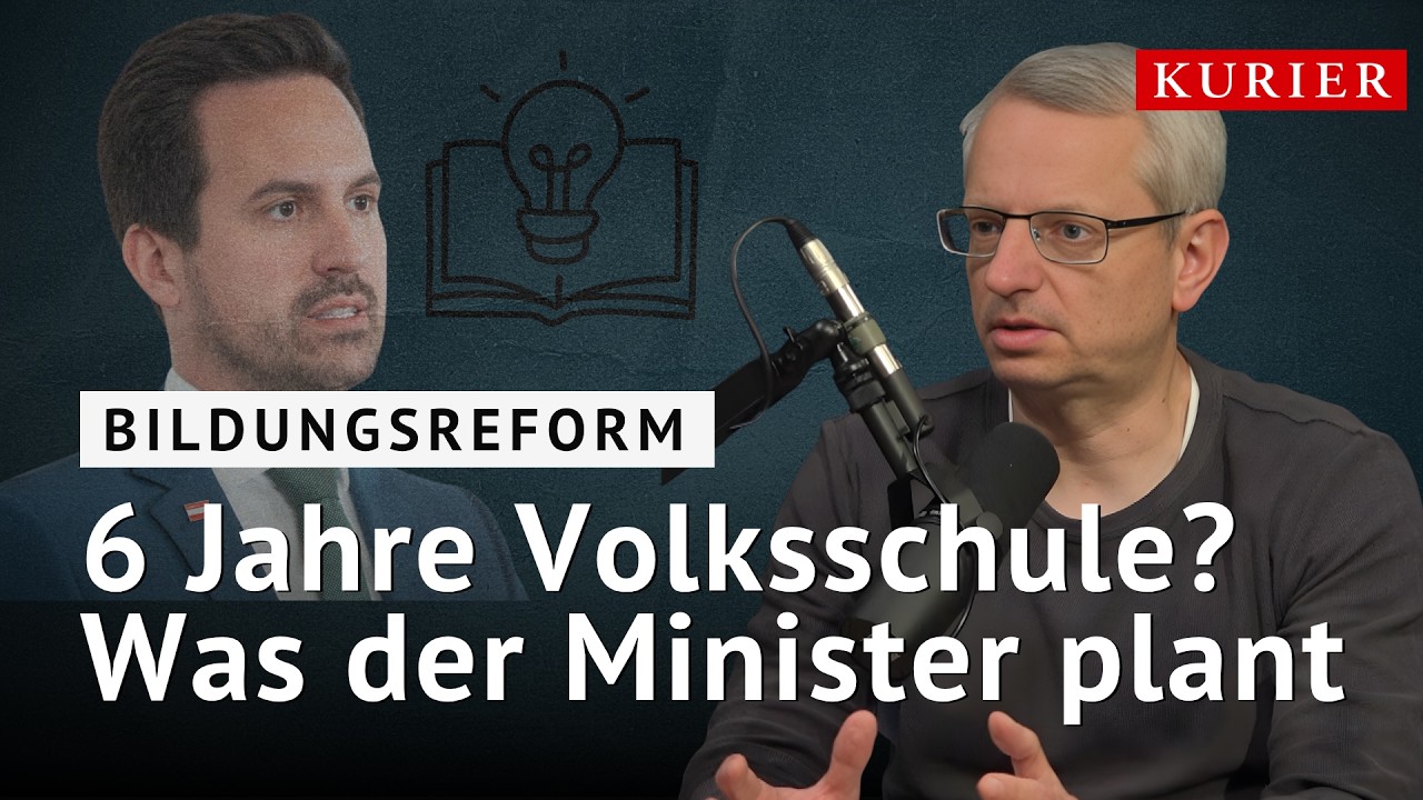 Six years of elementary school? What Education Minister Wiederkehr is planning