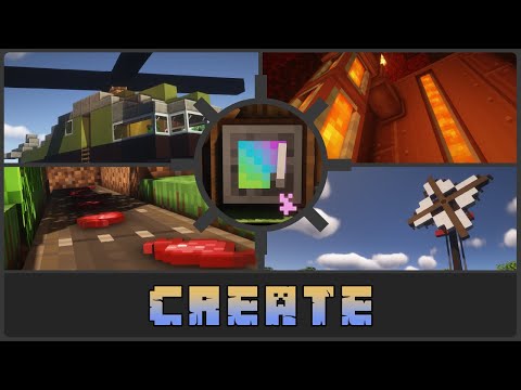 Minecraft - Create Mod Showcase [Forge 1.16.5]