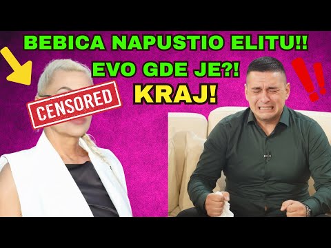 Elita 9: SKANDAL!! BEBICA POBEGAO IZ ELITE!! MARIJA KULIC GA PRIMILA U Kucu!! (VIDEO) Uzivo!!