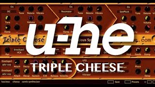 Video thumbnail for FREE Synthesizer from U-he—Triple Cheese Review by Converge Audio
