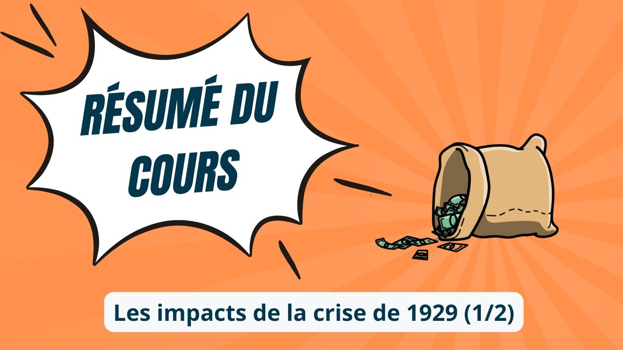 Les impacts de la crise de 1929 (1/2) - HGGSP
