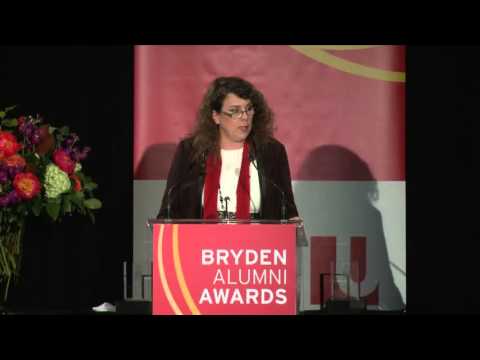 2015 Bryden Alumni Awards - Gail McVey, BA '85, MA '89, PhD '95 (Tentanda Via)
