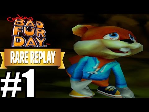 Rare Replay: Conker's Bad Fur Day - Gameplay Walkthrough Part 1 [ HD ]