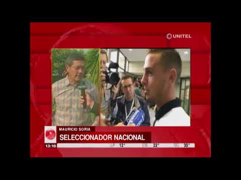 Soria clarifies that Frenchman Rubén Aguilar is not of Bolivian parents.