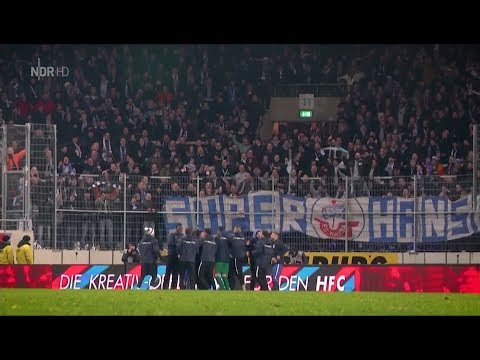 Hallescher FC gegen Hansa Rostock - 18. Spieltag 17/18 - Sportclub