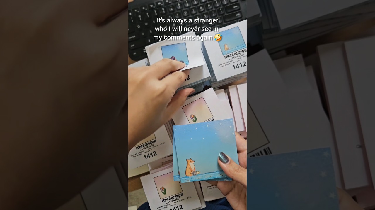 How I make custom sticky notes #stickynotes #postits #stickershop