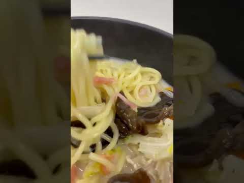 Nagasaki Champon Vegetable Ramen and Black Fungus #shorts #youtubeshort #ramennoodles
