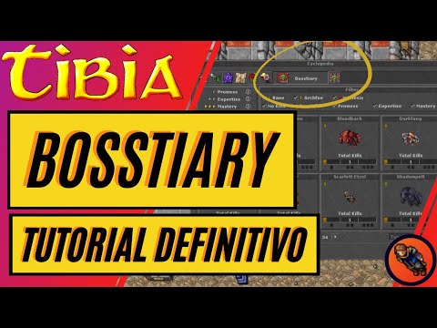 👹[BOSSTIARY NO TIBIA]👹 TUTORIAL COMPLETO