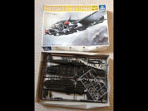 Italeri 1 72nd Scale HE 111 H6 Inbox Review